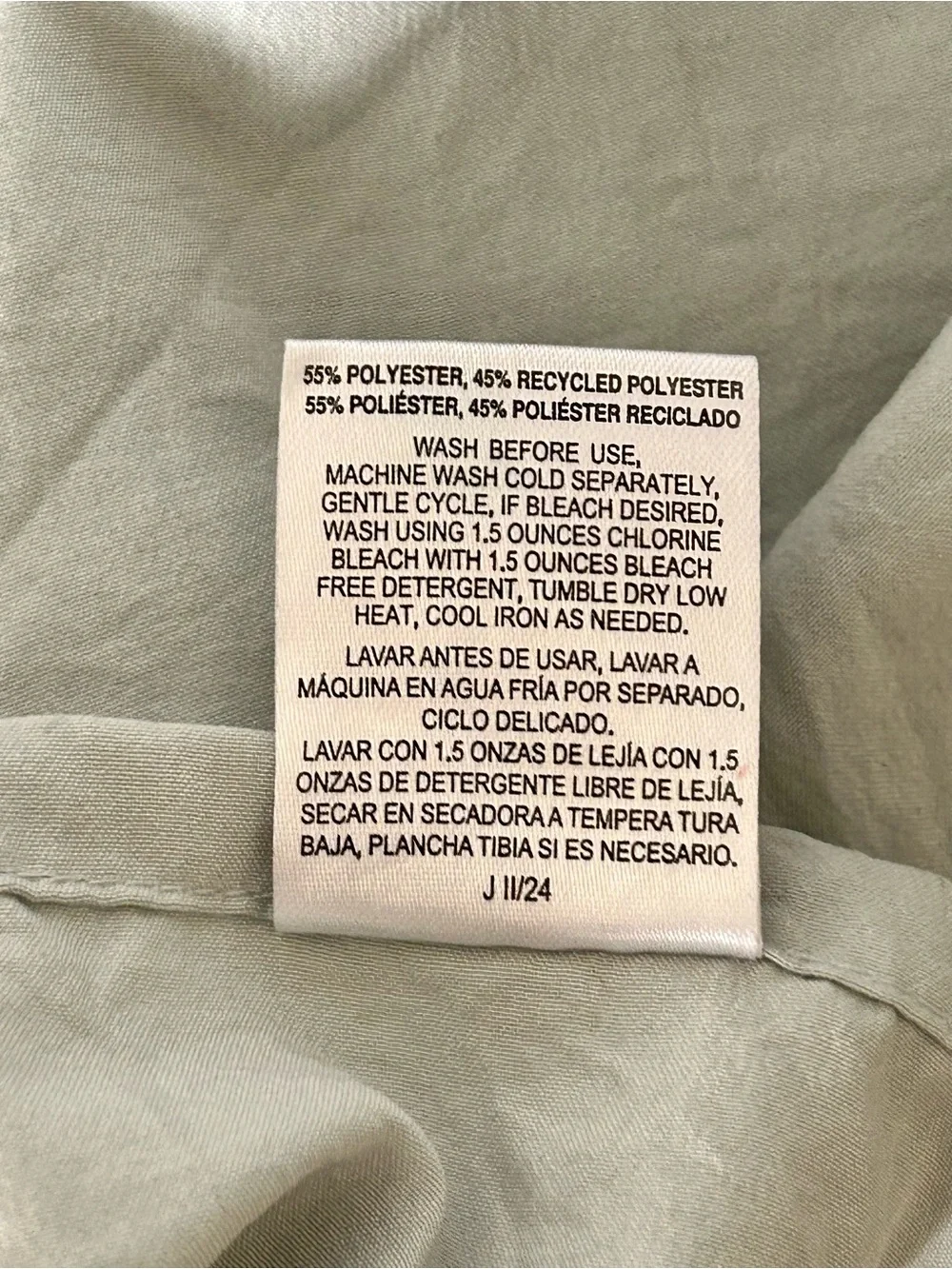 Mainstays Sage Green Cotton Sheet Set